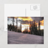 Silverstar Sunset Briefkaart (Voorkant / Achterkant)