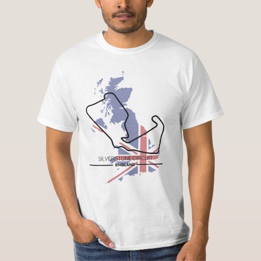 Silverstone Circuit Formula 1 T-shirt (Voorkant)