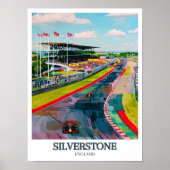 Silverstone Poster-Silverstone Print - Silverstone (Voorkant)