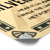 Silverton 1300-versterkerPoster Poster (Hoek)