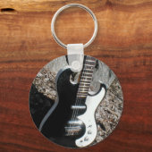 Silverton 1449 Zelden voorkomende gitaarSleutelhan Sleutelhanger (Voorkant)