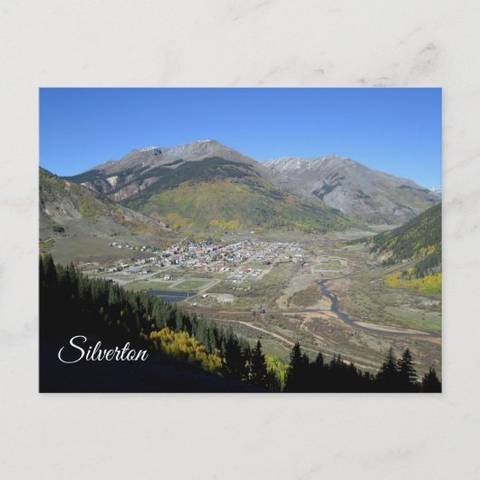 Silverton Colorado Briefkaart (Voorkant)