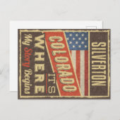 Silverton Colorado Briefkaart (Voorkant / Achterkant)
