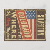 Silverton Colorado Briefkaart (Voorkant)