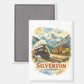 Silverton Colorado Magneet (Voorkant / Achterkant)