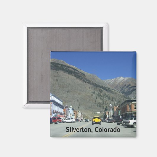 Silverton Colorado Magnet (Voorkant / Achterkant)