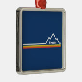 Silverton, Colorado Metalen Ornament (Rechts)