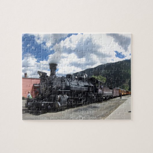 Silverton Colorado Narrow Guage Train Legpuzzel (Horizontaal)
