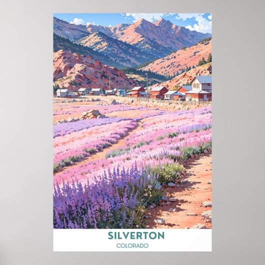 Silverton - Colorado Poster (Voorkant)