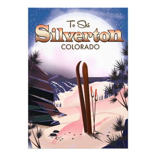 Silverton Colorado poster (Voorkant)