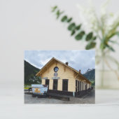 Silverton, Colorado, Train Depot Briefkaart (Staand voorkant)