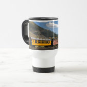 Silverton, Colorado Train Mug Reisbeker (Voorkant links)