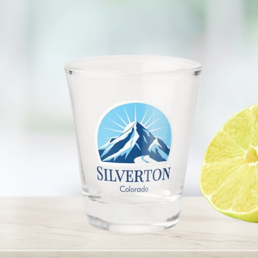 Silverton Mountain Colorado ski Shotglas Shot Glas