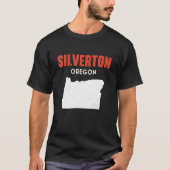 Silverton Oregon USA T-shirt (Voorkant)