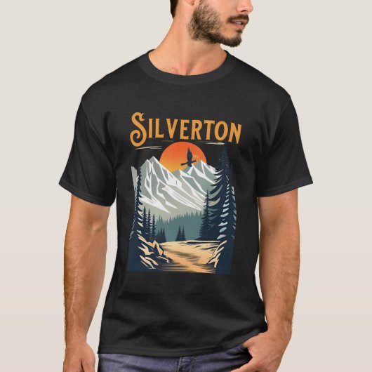 Silverton Wandelen T-shirt (Voorkant)