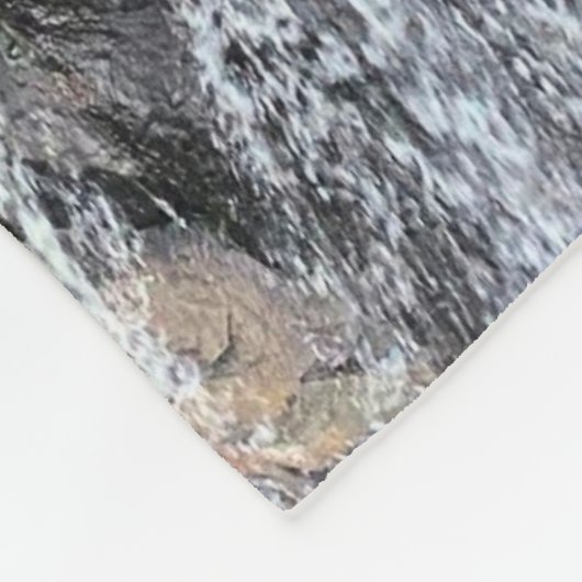 Silvervale Falls Serenity Fleece Deken (Hoek)