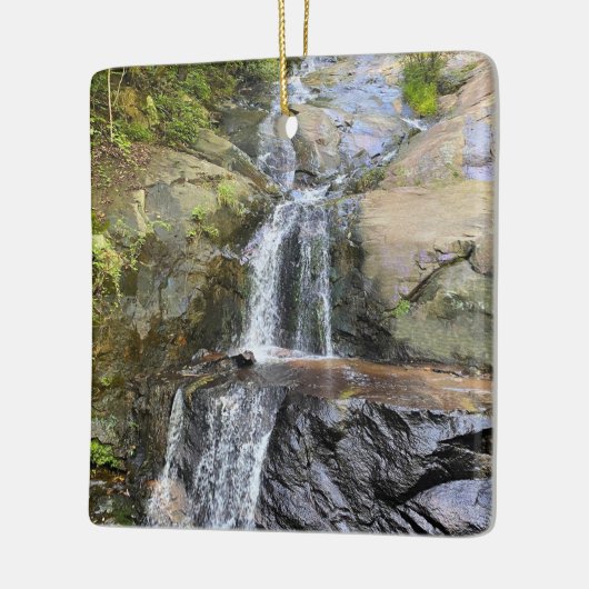 Silvervale Falls Serenity Keramisch Ornament (Links)