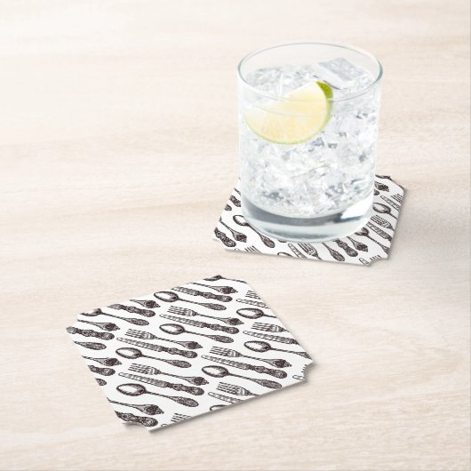 Silverware Artisan Classic Foodie Kartonnen Onderzetters (Insitu)