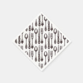  Silverware  Artisan Classic Foodie Servet (Hoek)