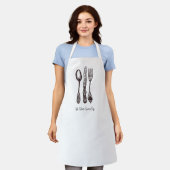 Silverware Artisan Food Business Schort (Gedragen)