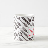 Silverware Classic Foodie Initiaal Magische Mok (Center)