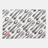 Silverware Classic Foodie Initiaal Theedoek (Horizontaal)