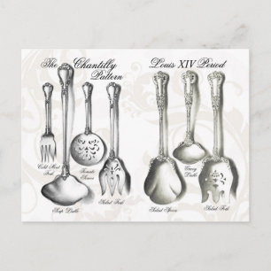 Silverware-Collectie Briefkaart