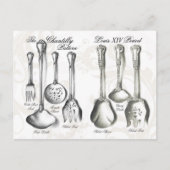 Silverware-Collectie Briefkaart (Voorkant)