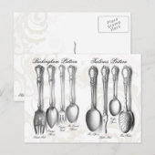 Silverware-Collectie Briefkaart (Voorkant / Achterkant)