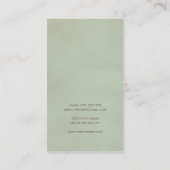 Silverware Cool Fork Spoon Knife Eenvoudig Visitekaartje (Achterkant)