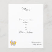 Silverware Custom Menu Flyer-Sjabloon (Achterkant)