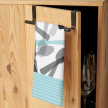 Silverware Microfiber Kitchen Towel