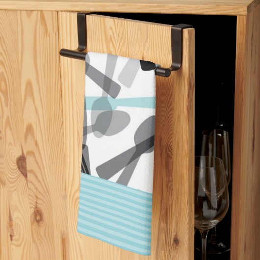 Silverware Microfiber Kitchen Towel Theedoek (Derde Gevouwen)