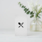 Silverware Visitekaartje (Staand voorkant)