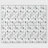 Silverwarepatroonpapier Cadeaupapier (Vlak)