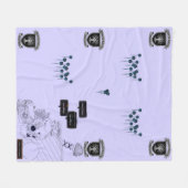 SilverWish gooi deken ontwerp #1 (Voorkant (Horizontaal))