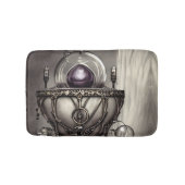 Silvery  Cauldron met Paarse Crystal Ball Badmat (Voorkant)