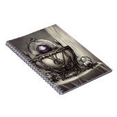 Silvery  Cauldron met Paarse Crystal Ball Notitieboek (Rechterzijde)