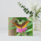 Silvery Checkerspot Butterfly Briefkaart (Staand voorkant)