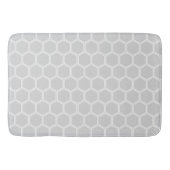 Silvery Hexagon 1 Badmat (Voorkant)