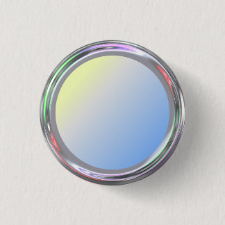 Silvery-knop voor tekst, logo, afbeelding ronde button 3,2 cm