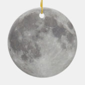 Silvery Moon-versiering Keramisch Ornament (Achterkant)