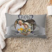 Silvery Photo Wedding Jubileum Claddaugh Lumb Kussen (Deken)