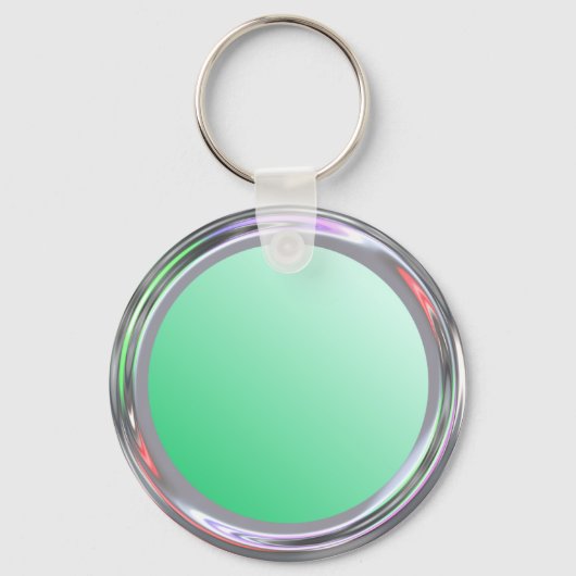 Silvery sleutelhanger voor tekst, logo, afbeelding (Voorkant)