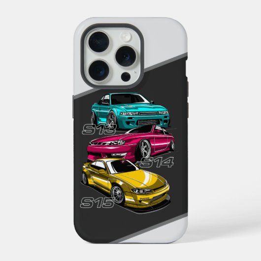 SILVIA "S" CHASSIS EVOLUTIE iPhone HOESJE (Achterkant)