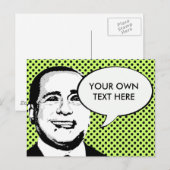Silvio Berlusconi Briefkaart (Voorkant / Achterkant)