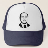 Silvio Berlusconi Trucker Pet (Voorkant)