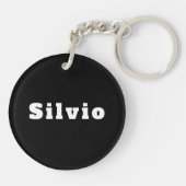 Silvio Sleutelhanger (Achterkant)