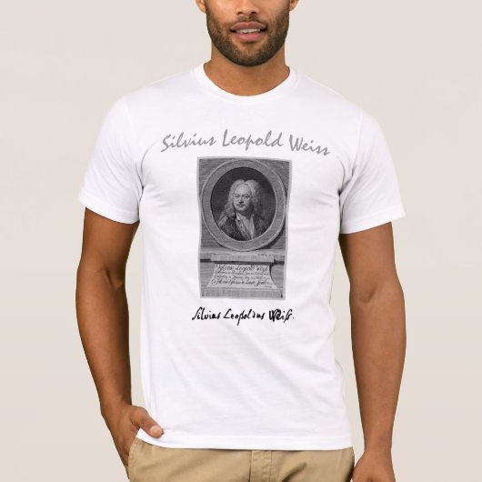 SILVIUS LEOPOLD WEISS T-SHIRT (Voorkant)