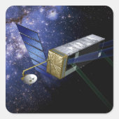 SIM PlanetQuest Vierkante Sticker (Voorkant)